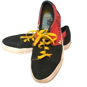 Vans x The Simpsons El Barto Sk8-Low Sneakers Red Black Yellow
